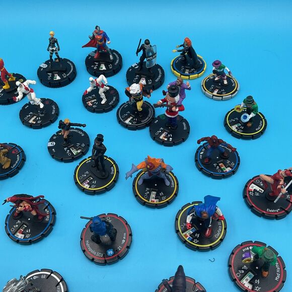 Lot of 26 Wizkids Heroclix Figures Game Pieces DC MARVEL .2002-2012 Mixed - Picture 7 of 16